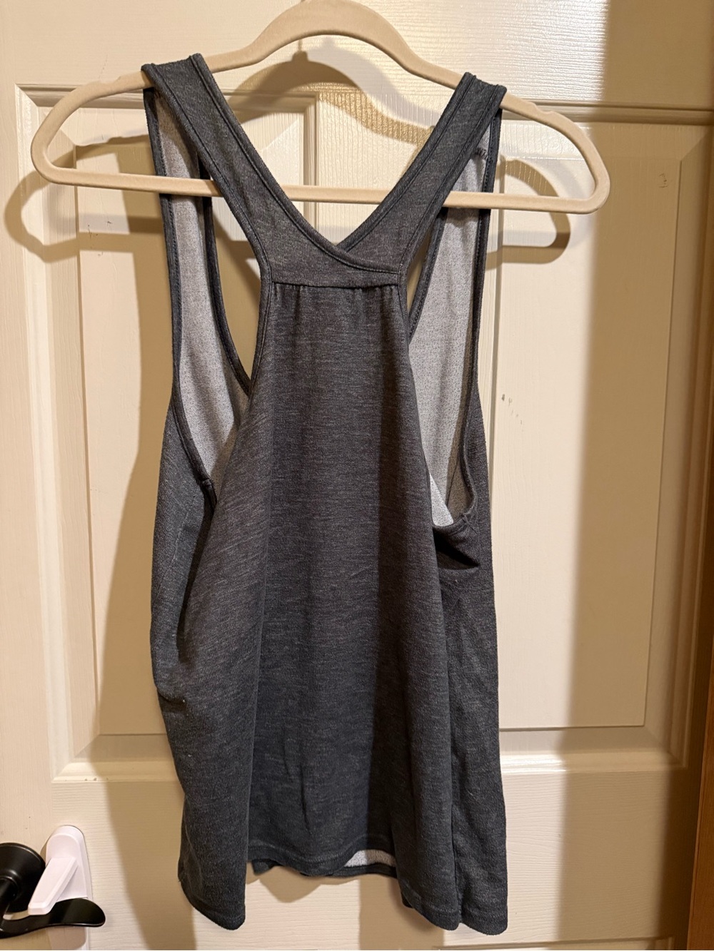 Tahari Charcoal Racerback Tank Top - Picture 11 of 15